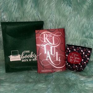 Bookish Box Shop The Ritual By Shantel Tessier Custom Art, Hardcover, Signed